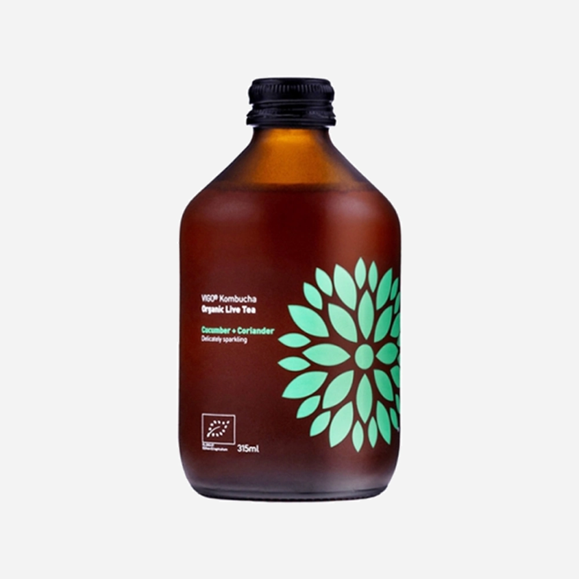 VIGO Kombucha | Okurka a koriandr BIO 330ml